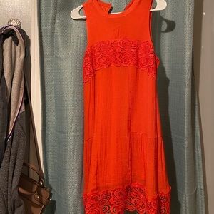 coral boutique dress